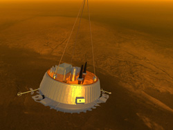 Huygens and Titan, 20km altitude